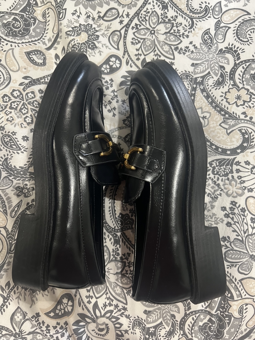 ZARA Black Loafers - photo 3