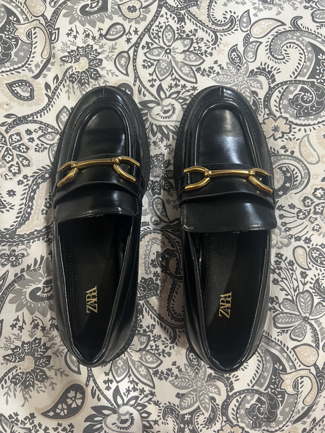 ZARA Black Loafers - photo 2