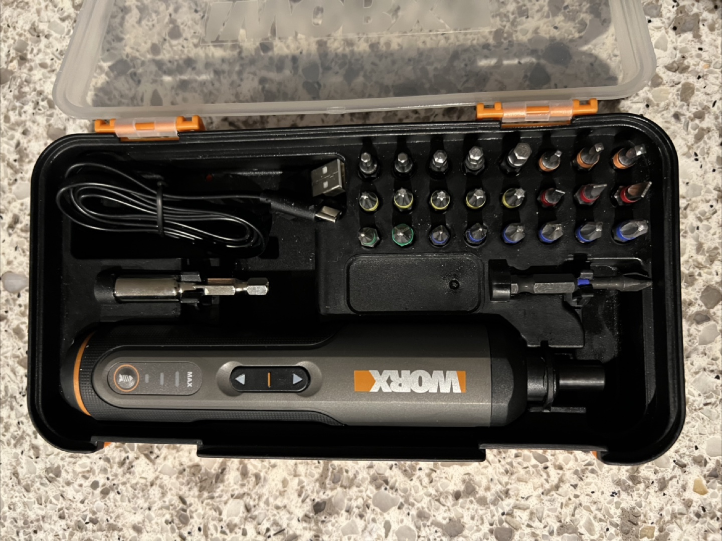 Worx WX255L SD Cordless Screwdriver with Case – Great Condition - photo 5