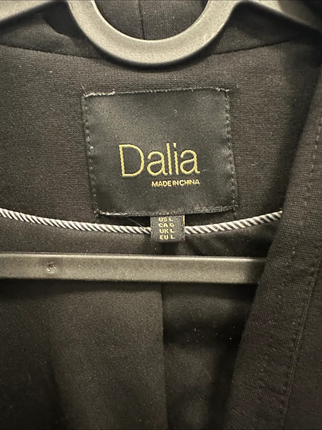 Ladies black blazer image indicator(2)