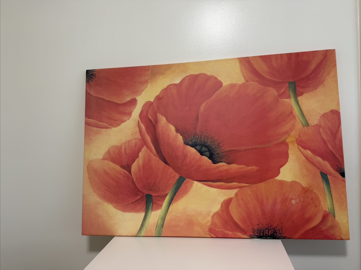 Floral Canvas Wall Art, 36x46 inches