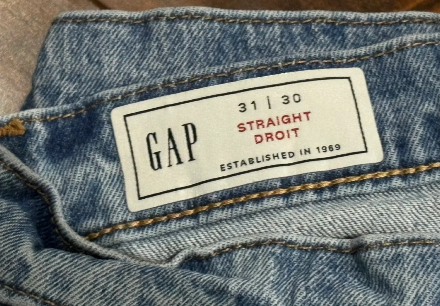 Assorted Jeans: GAP (31/30), H&M (29/32), Zara (44) image indicator(2)