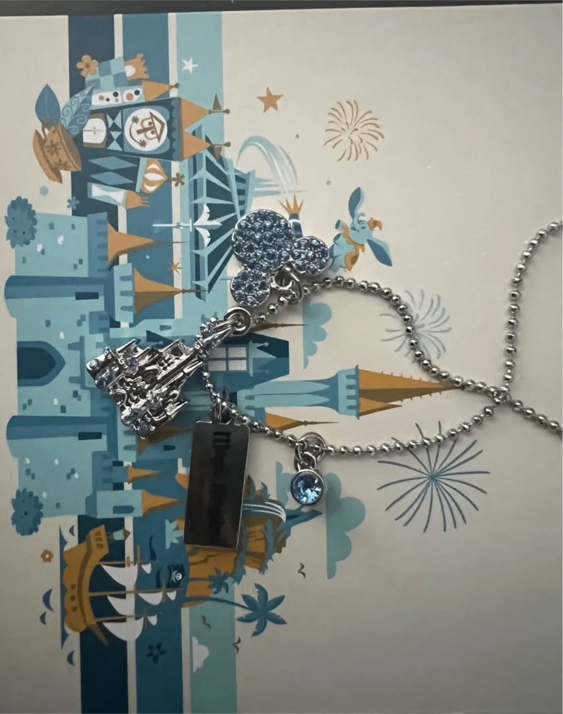 Disney Magic Kingdom Necklace & Earring Set image indicator(3)