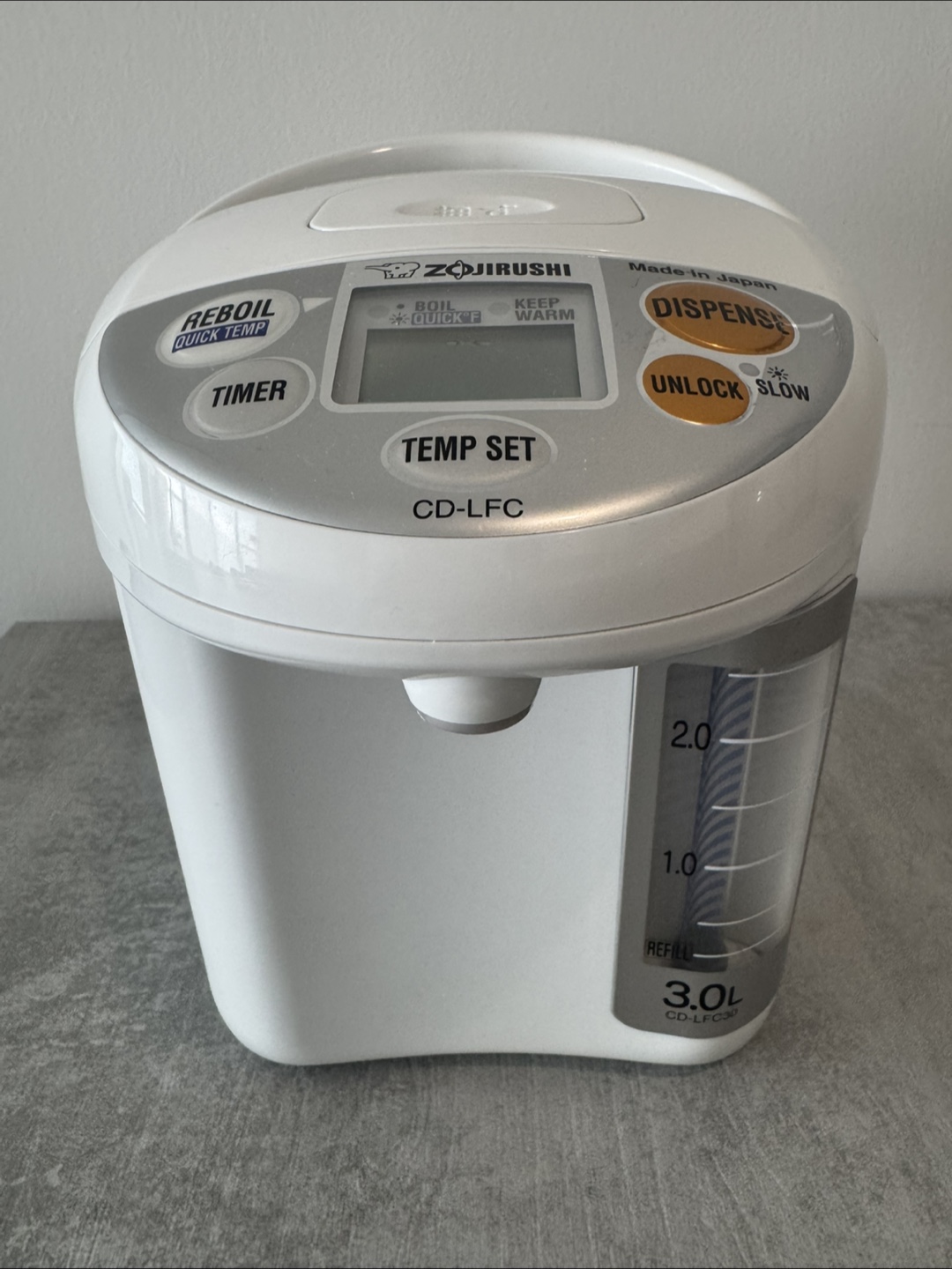 Zojirushi Micom Water Boiler & Warmer CD-LFC30