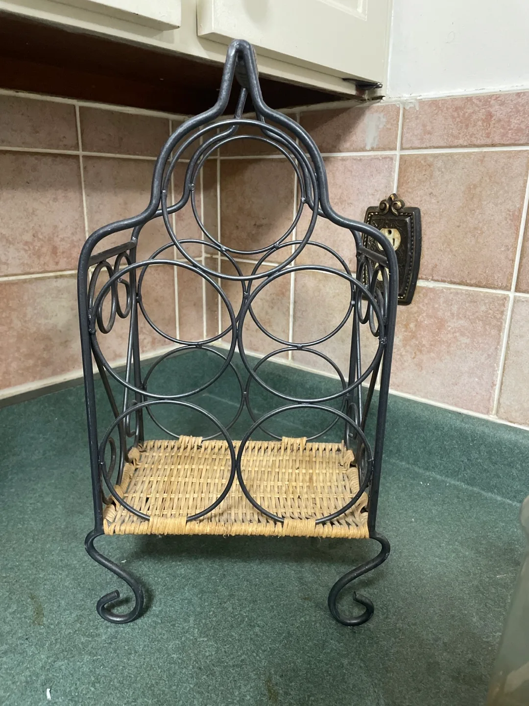 Chic Vintage Wine Rack thumbnail