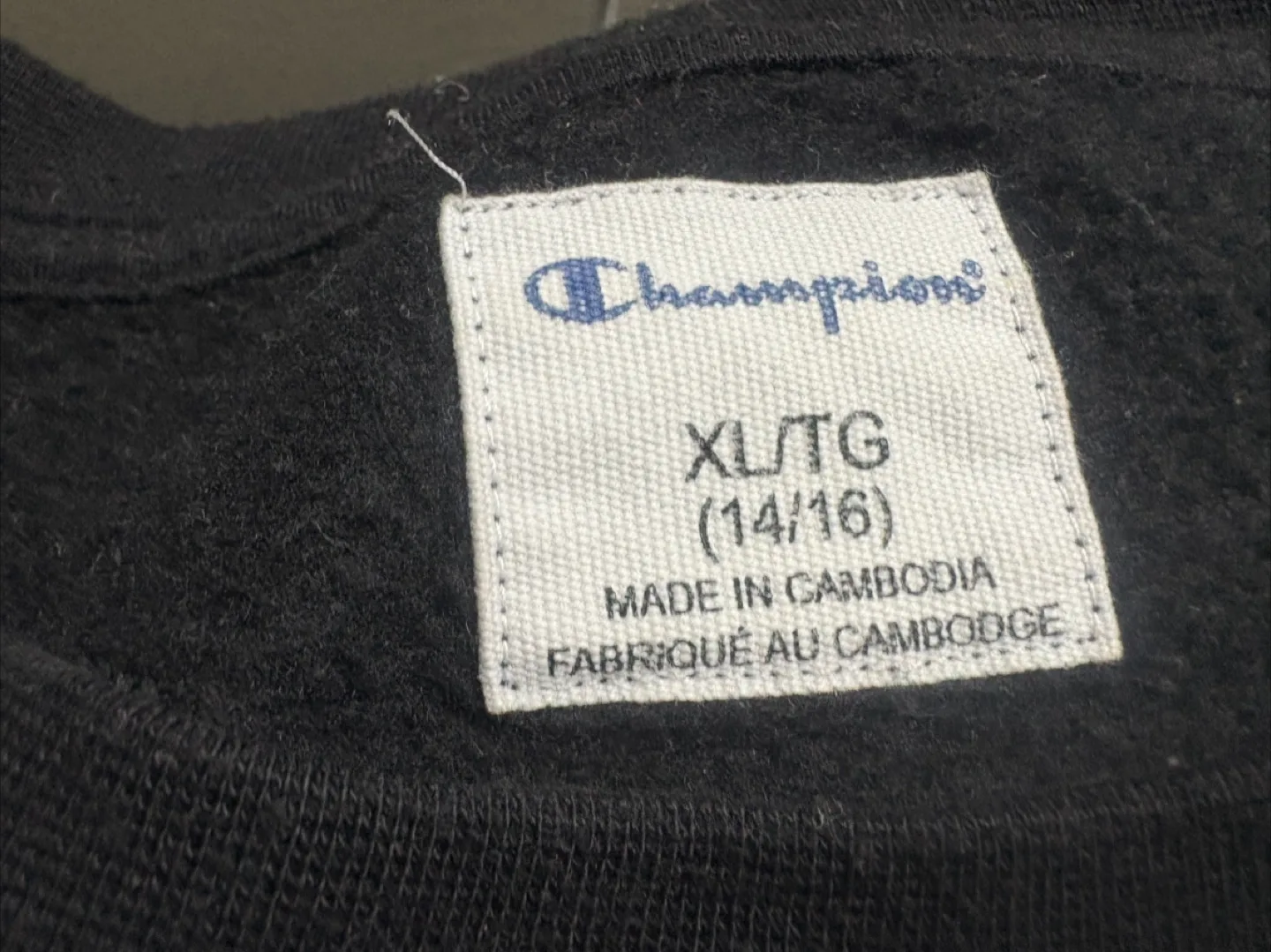 Mixed Clothing Lot - Champion XL, Fila, etc image indicator(5)