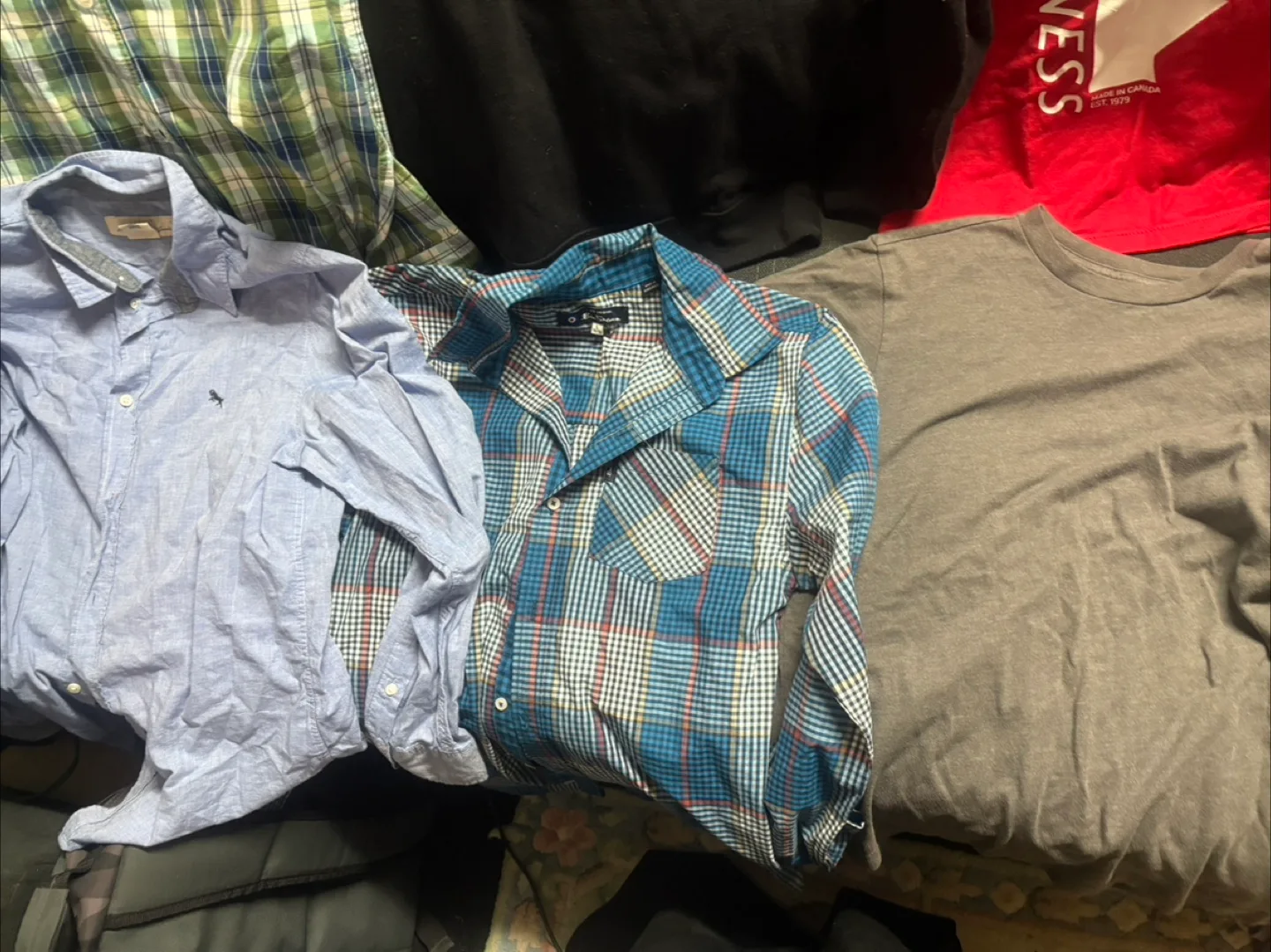 Mixed Clothing Lot - Champion XL, Fila, etc image indicator(2)