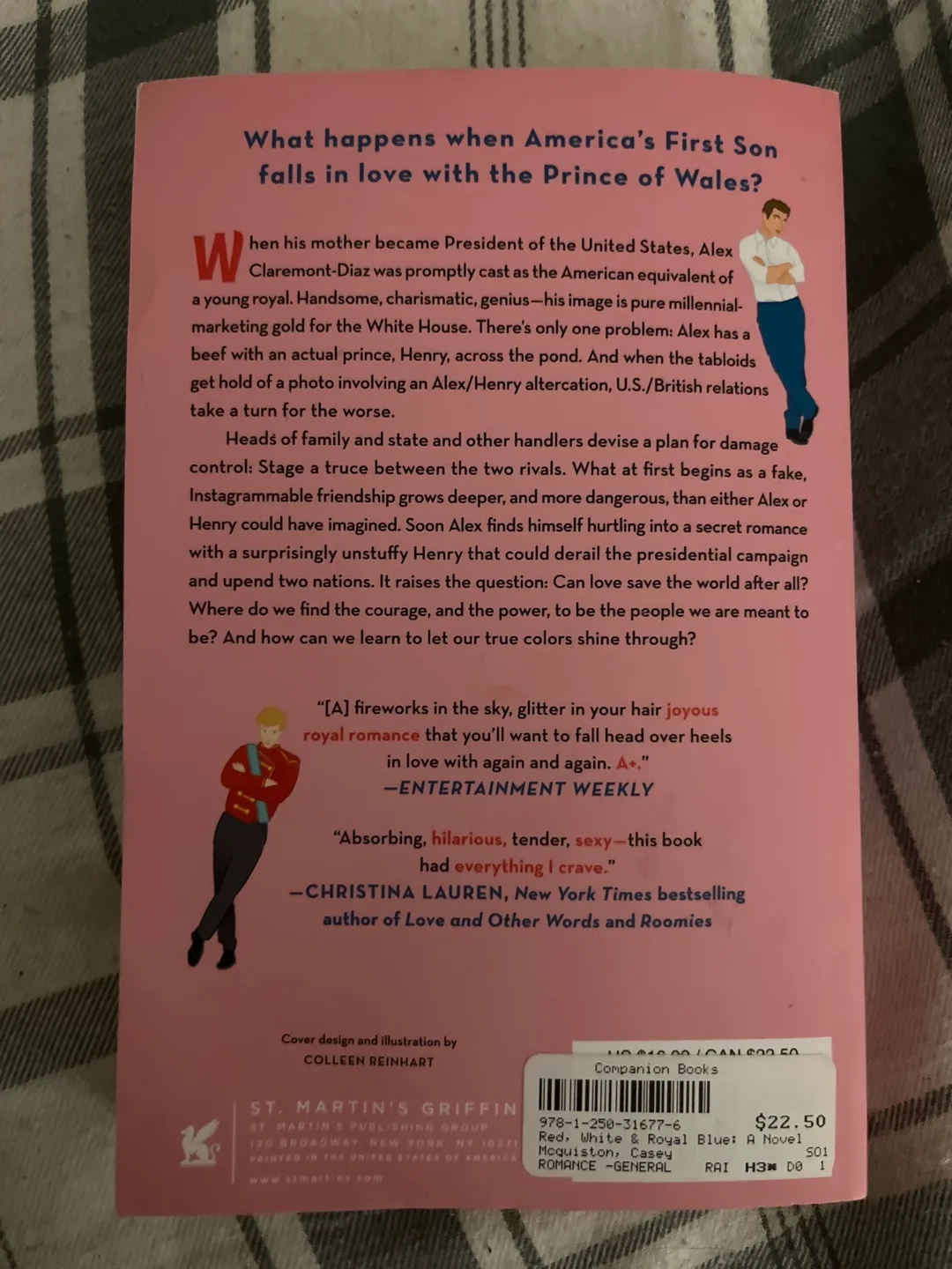 Red, White & Royal Blue by Casey McQuiston - A Cozy Read image indicator(2)