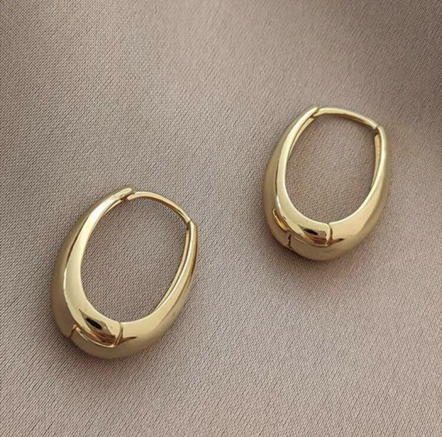 Gold Hoop Earrings