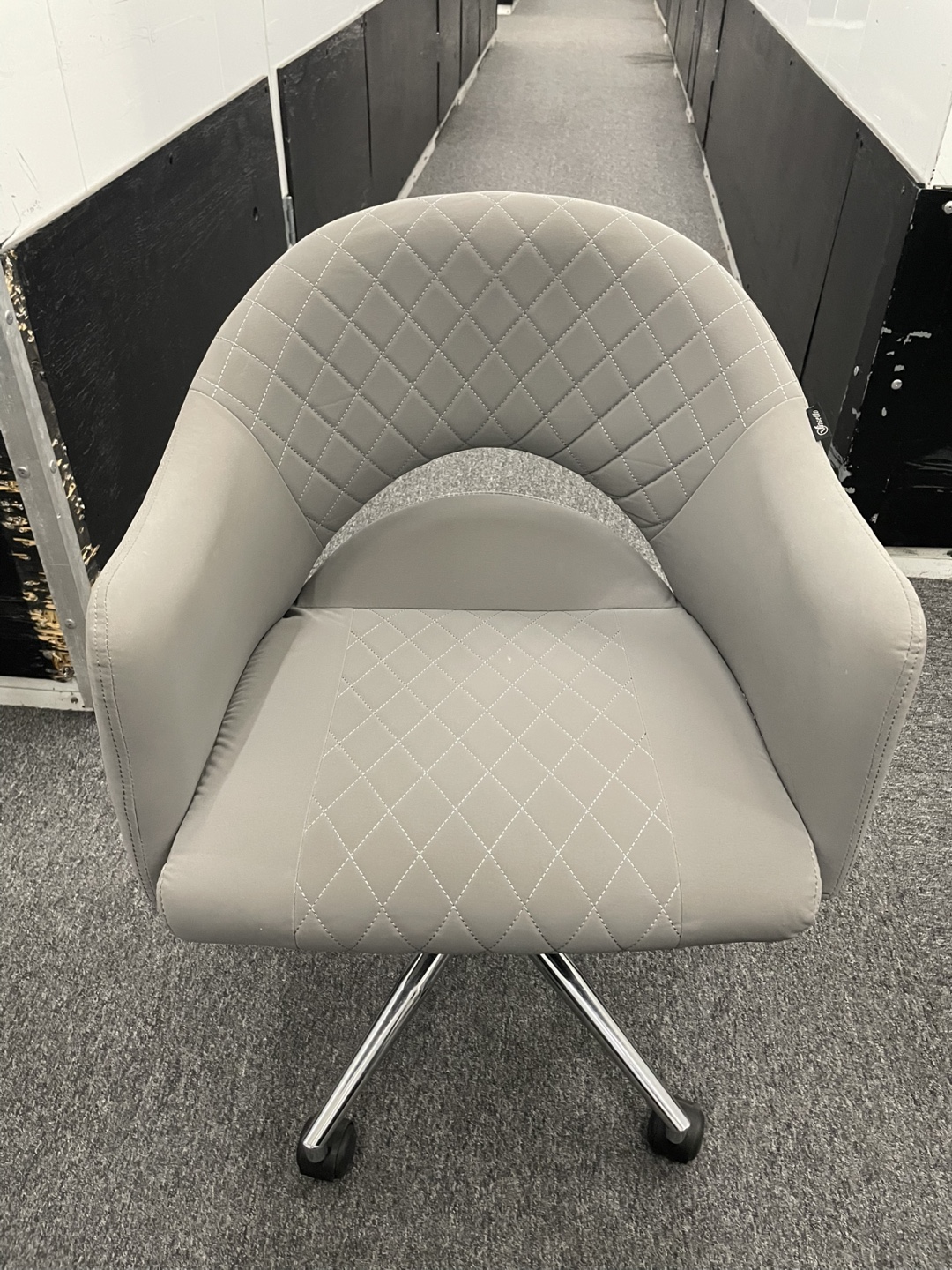 Vinsetto Gray Quilted Office Chair #freecycle