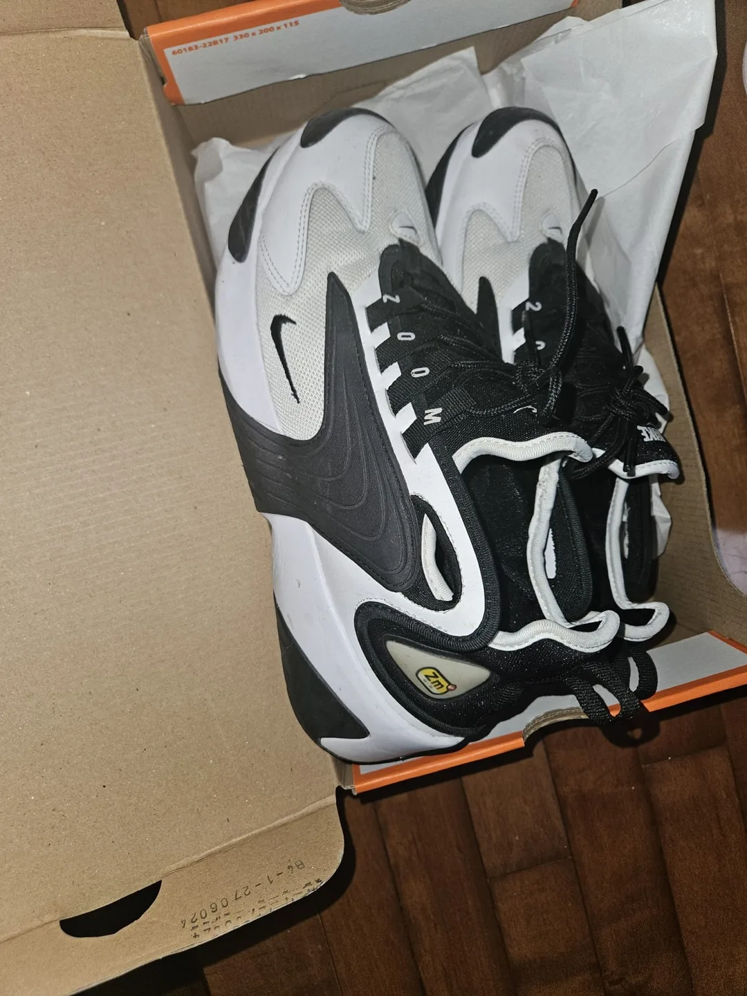 Nike Zoom 2K Sneakers - Black & White image indicator(2)