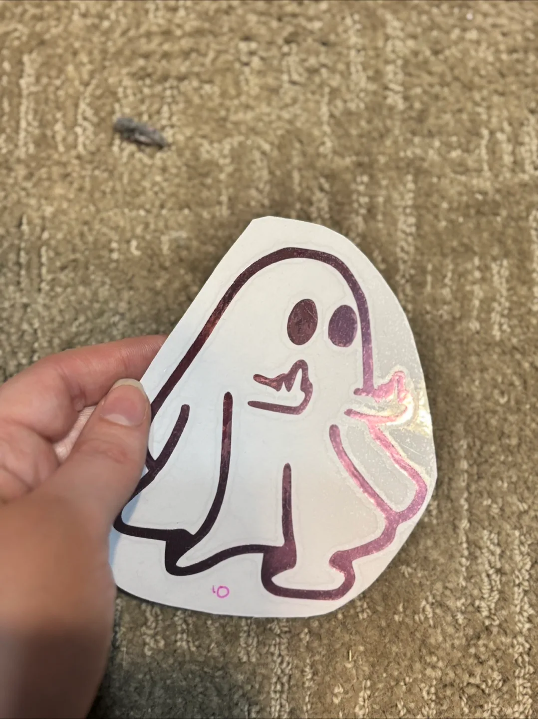 Ghost vinyl decal thumbnail