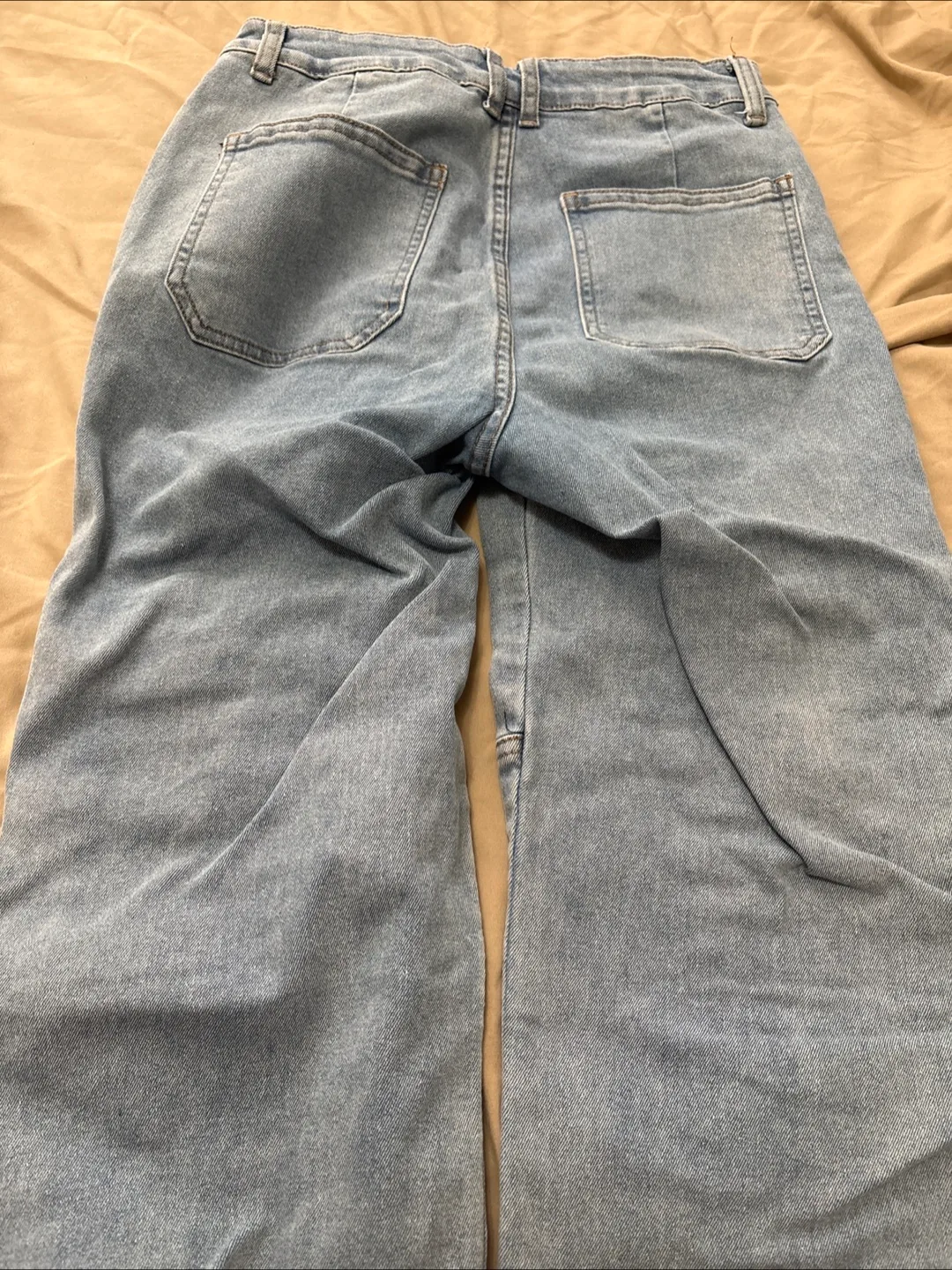Forever 21 Light Blue Cargo Pants - Size 26 image indicator(2)