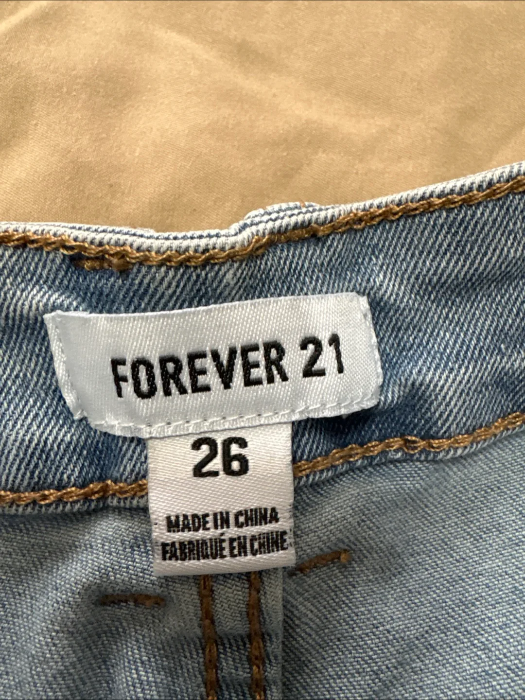 Forever 21 Light Blue Cargo Pants - Size 26 image indicator(4)