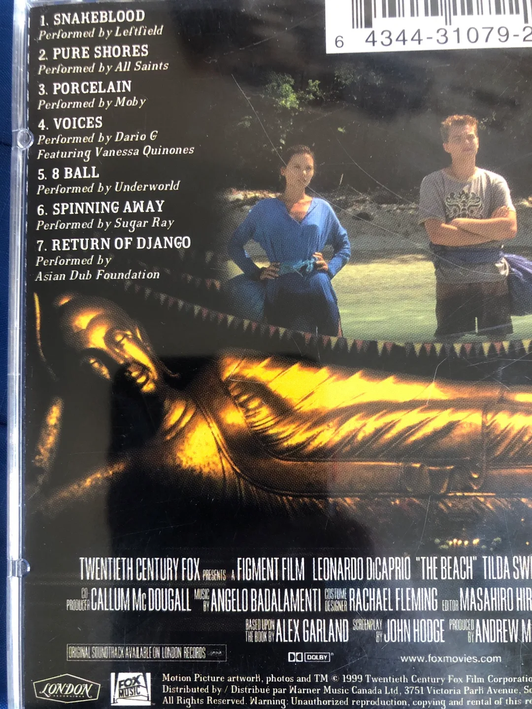 The Beach Motion Picture Soundtrack CD image indicator(5)