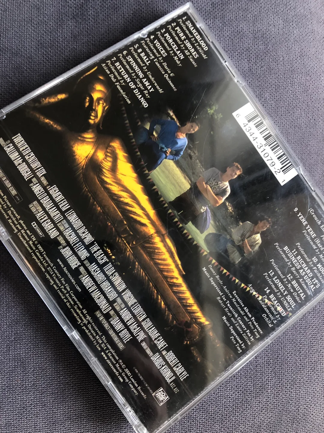 The Beach Motion Picture Soundtrack CD image indicator(7)