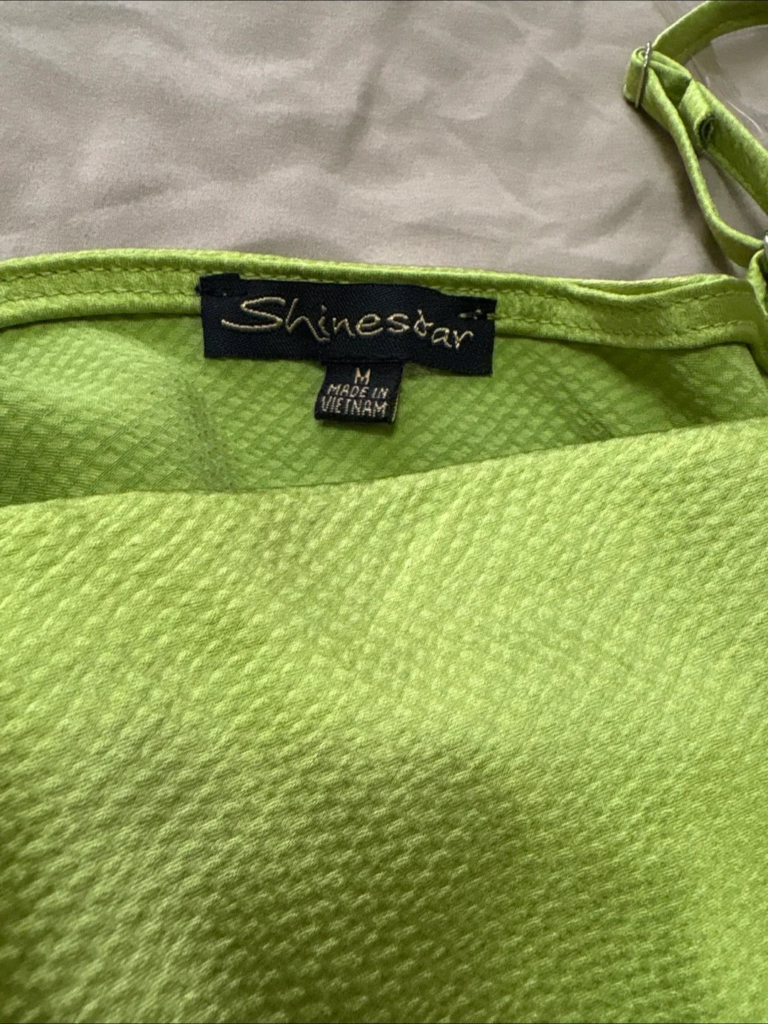 Shinesstar Green Mini Dress - Size M image indicator(2)