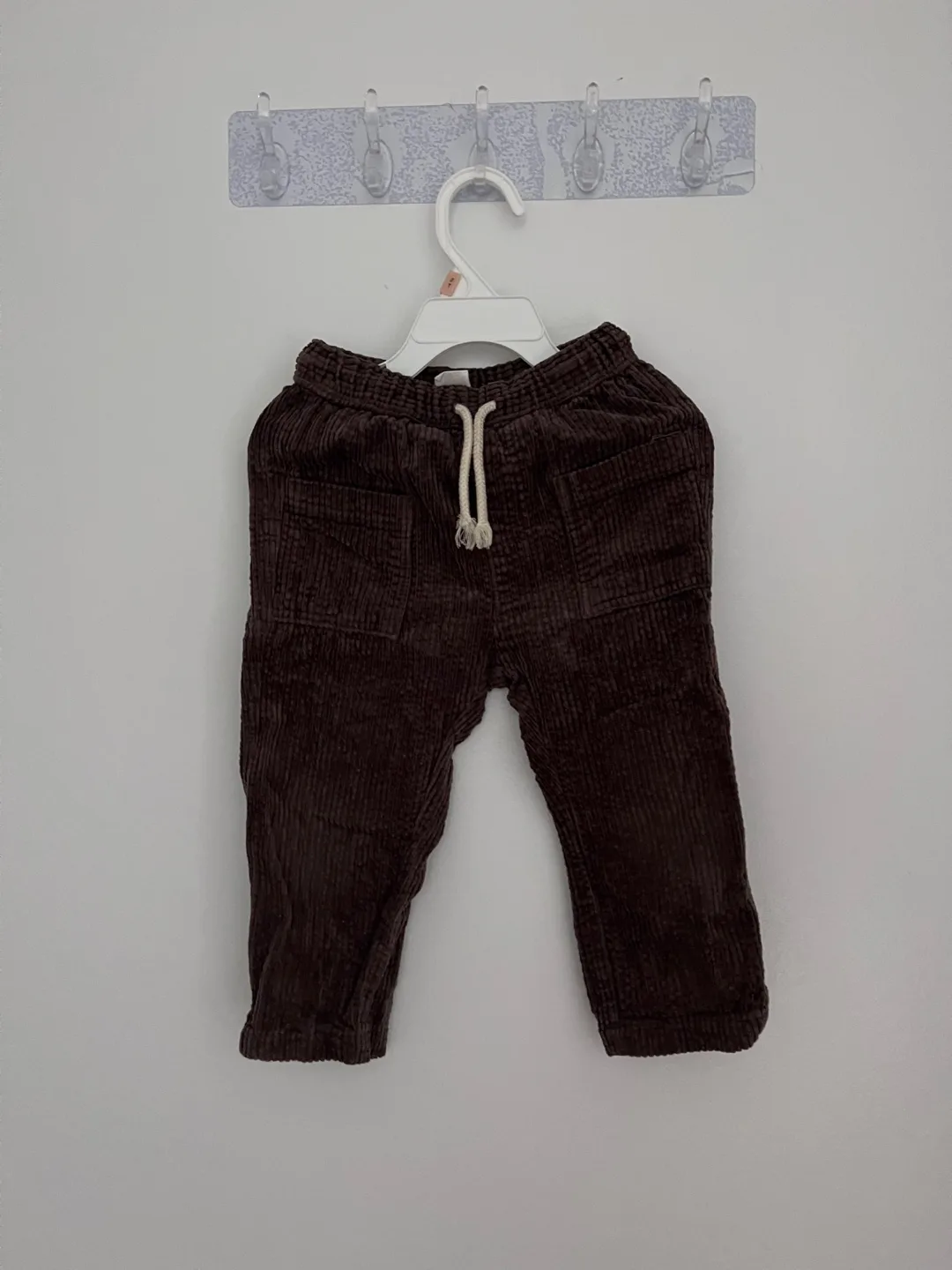 H&M Brown Corduroy Baby Pants thumbnail