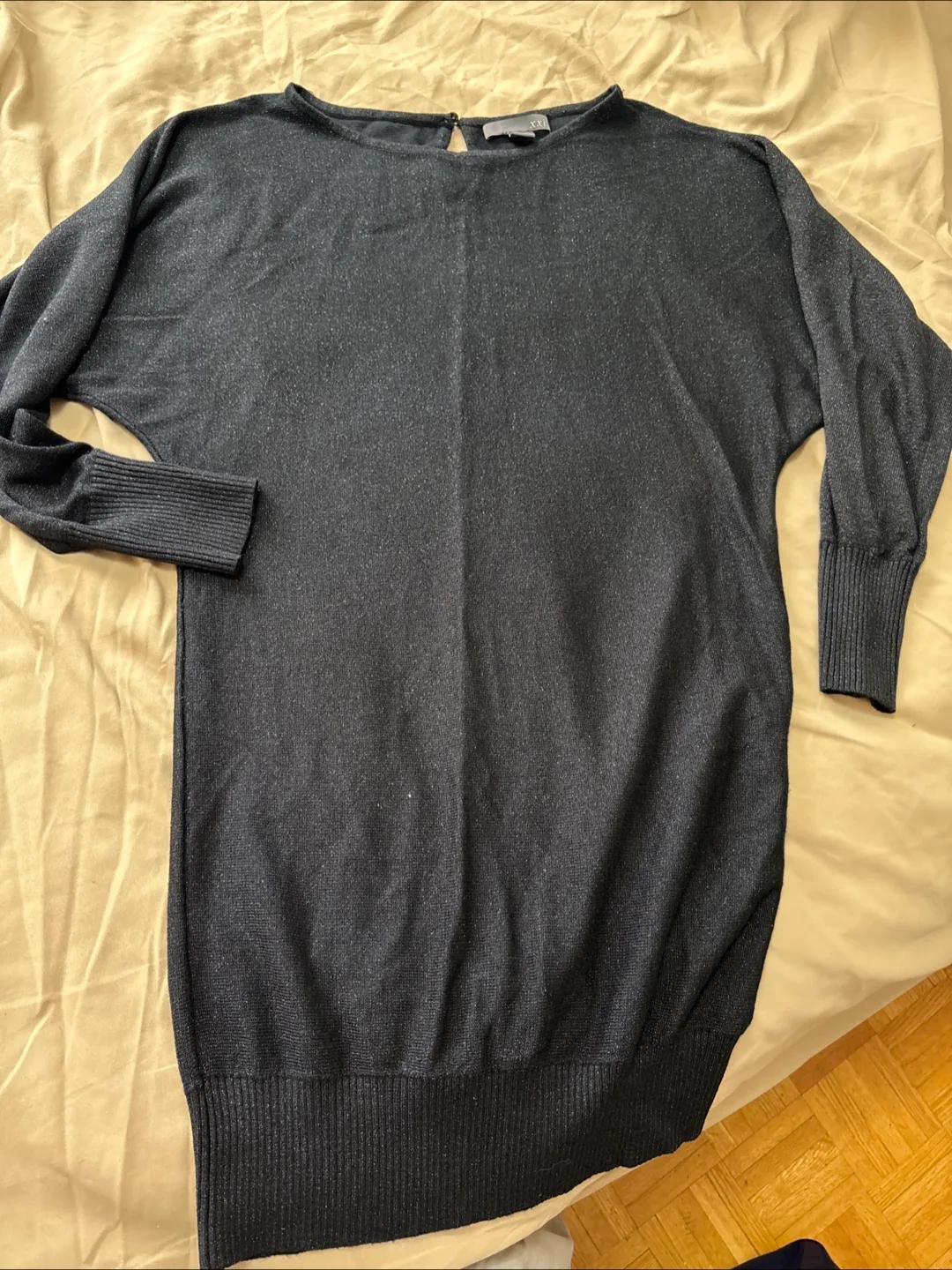 XXI Sparkly Sweater Dress - Size M thumbnail