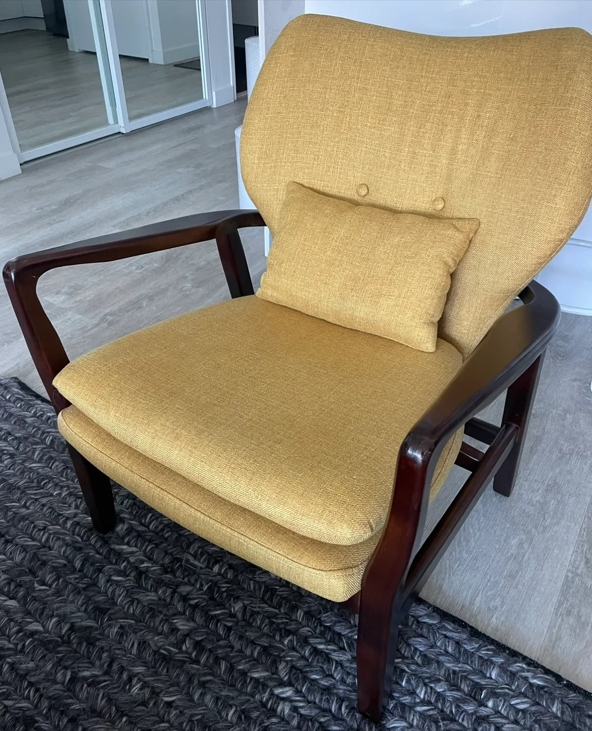 Armchair - Mustard Yellow thumbnail