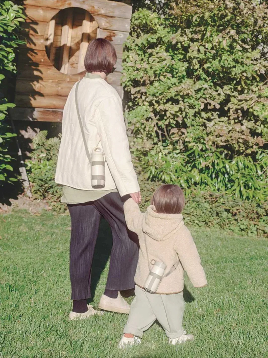 Kinto Tumbler Strap - Black and Beige image indicator(4)