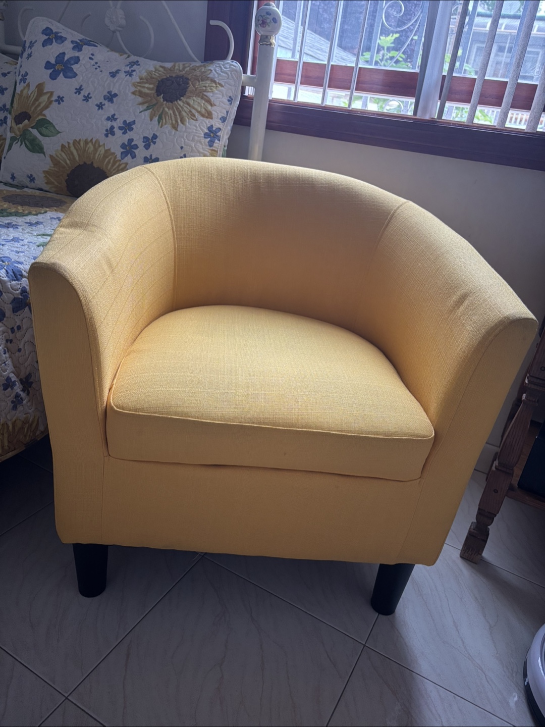 Yellow Tub Chair