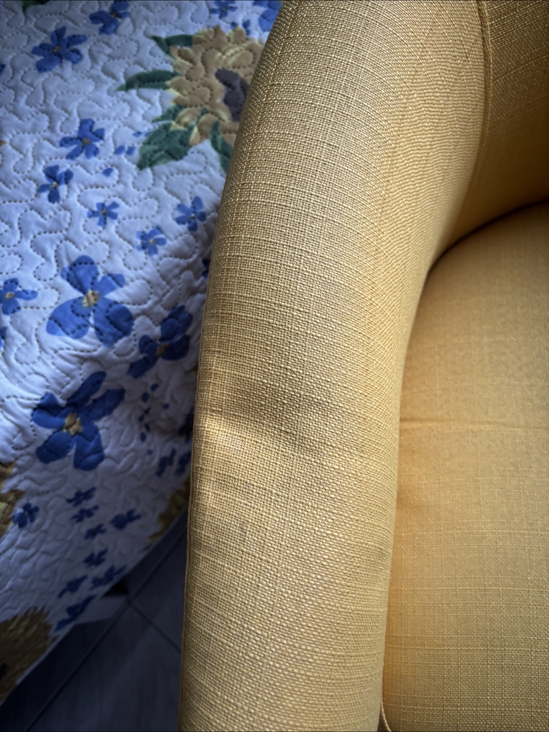 Yellow Tub Chair - photo 3