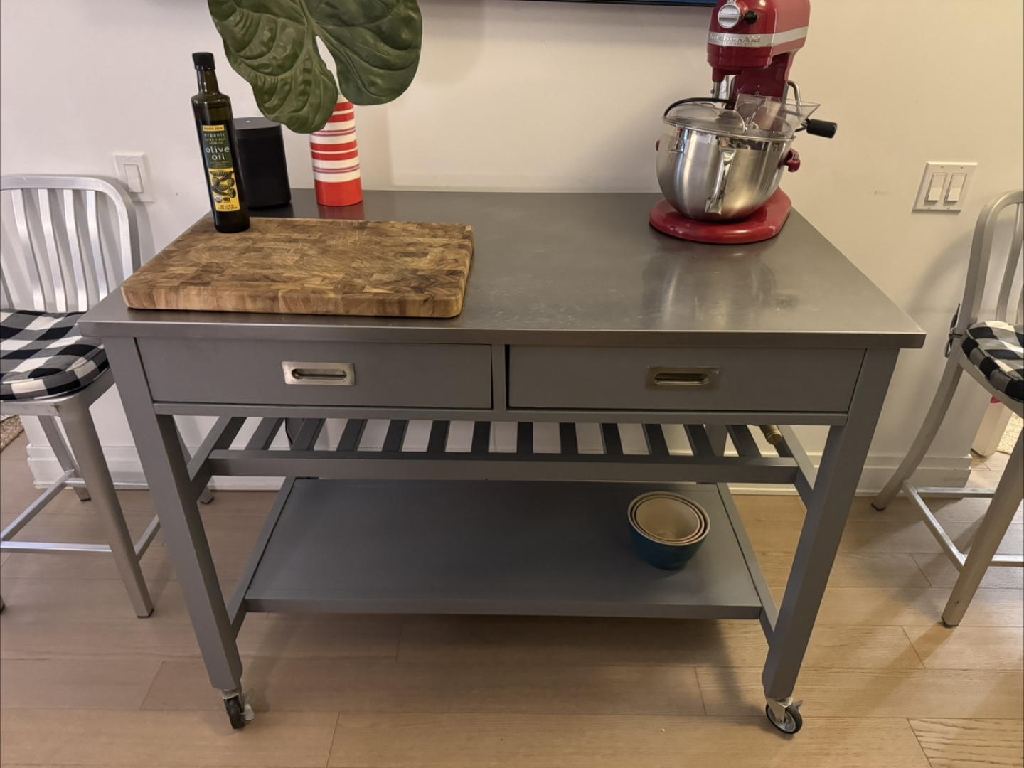 Crate & Barrel Kitchen Island