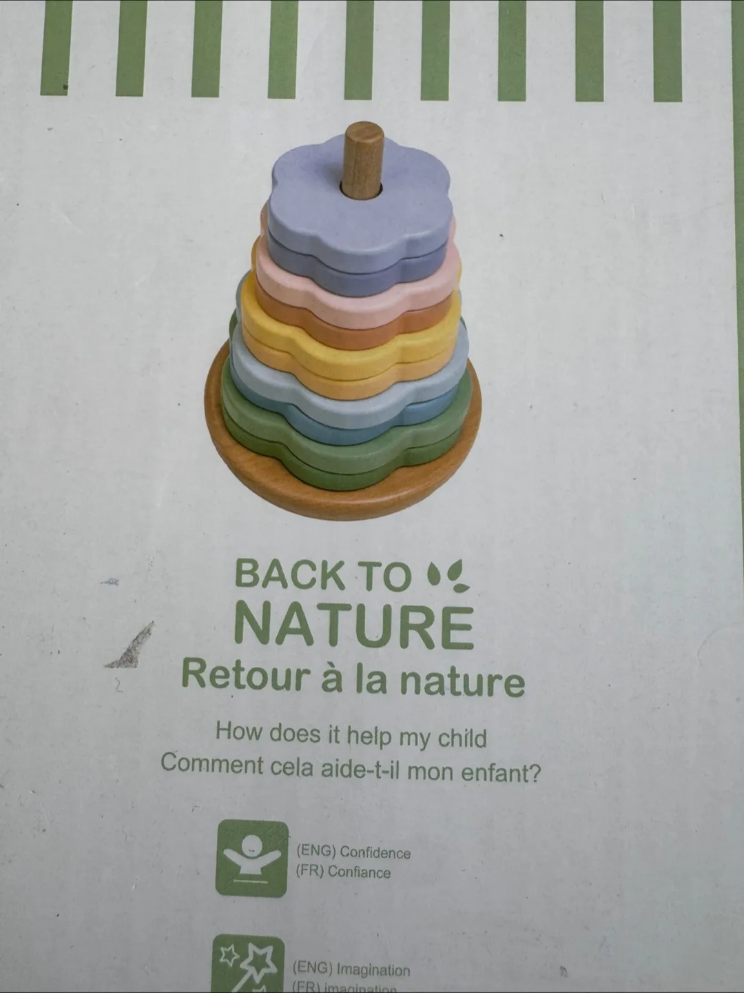 Back to Nature Wooden Stacking Toy thumbnail