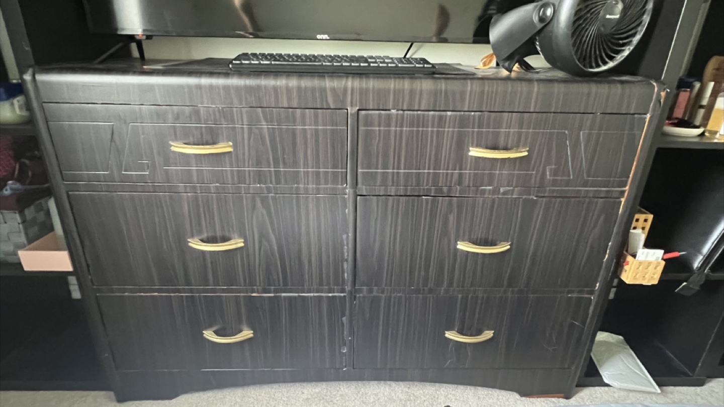 Vintage 6-Drawer Dresser