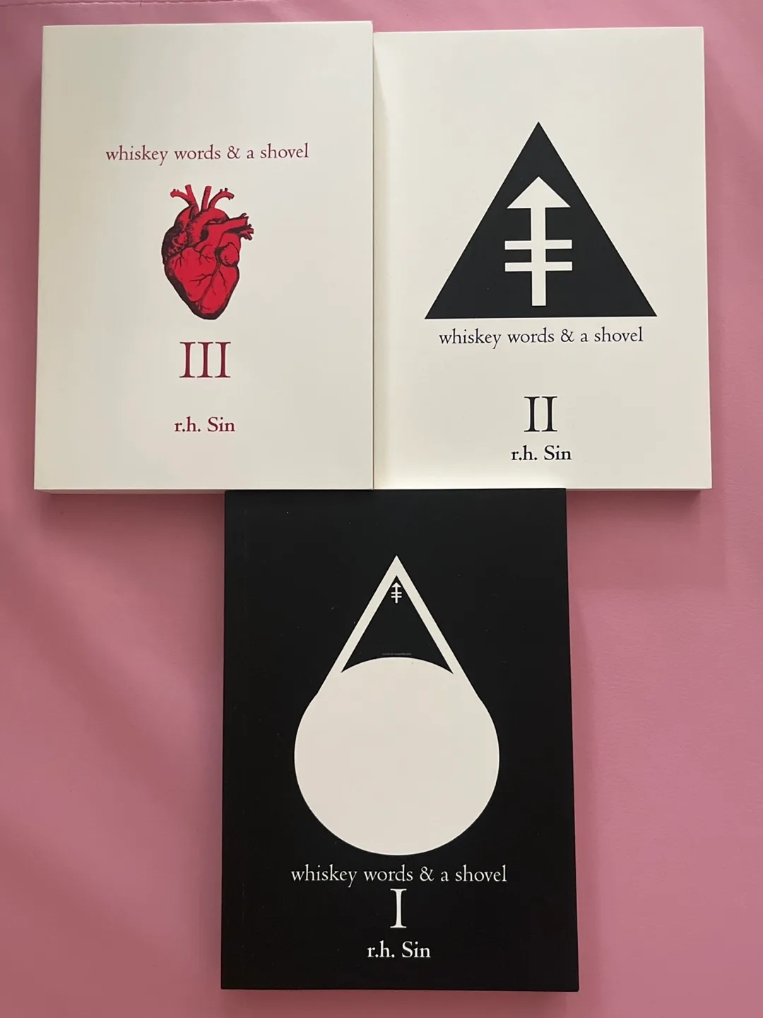 Whiskey Words & a Shovel Volumes I, II, III by r.h. Sin thumbnail