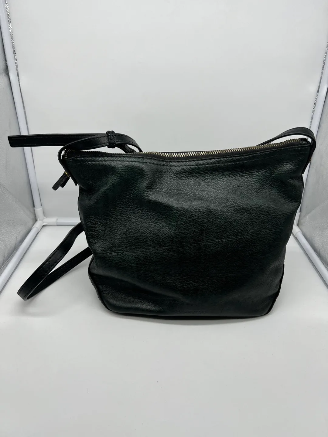 American Leather Co. Dark Green Crossbody thumbnail