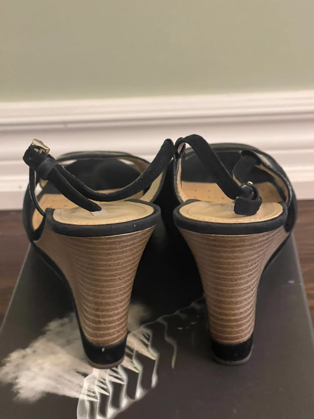 Geox wedge ladies sandals size 8 , New condition! image indicator(2)