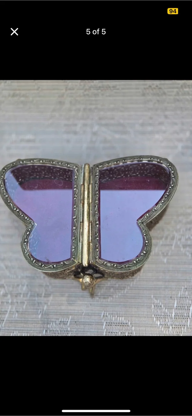 Butterfly Trinket box  #freecycle thumbnail