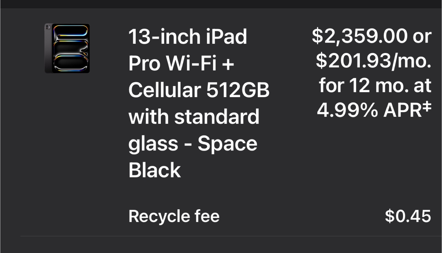 iPad Pro 13” M4 - 512GB - photo 4