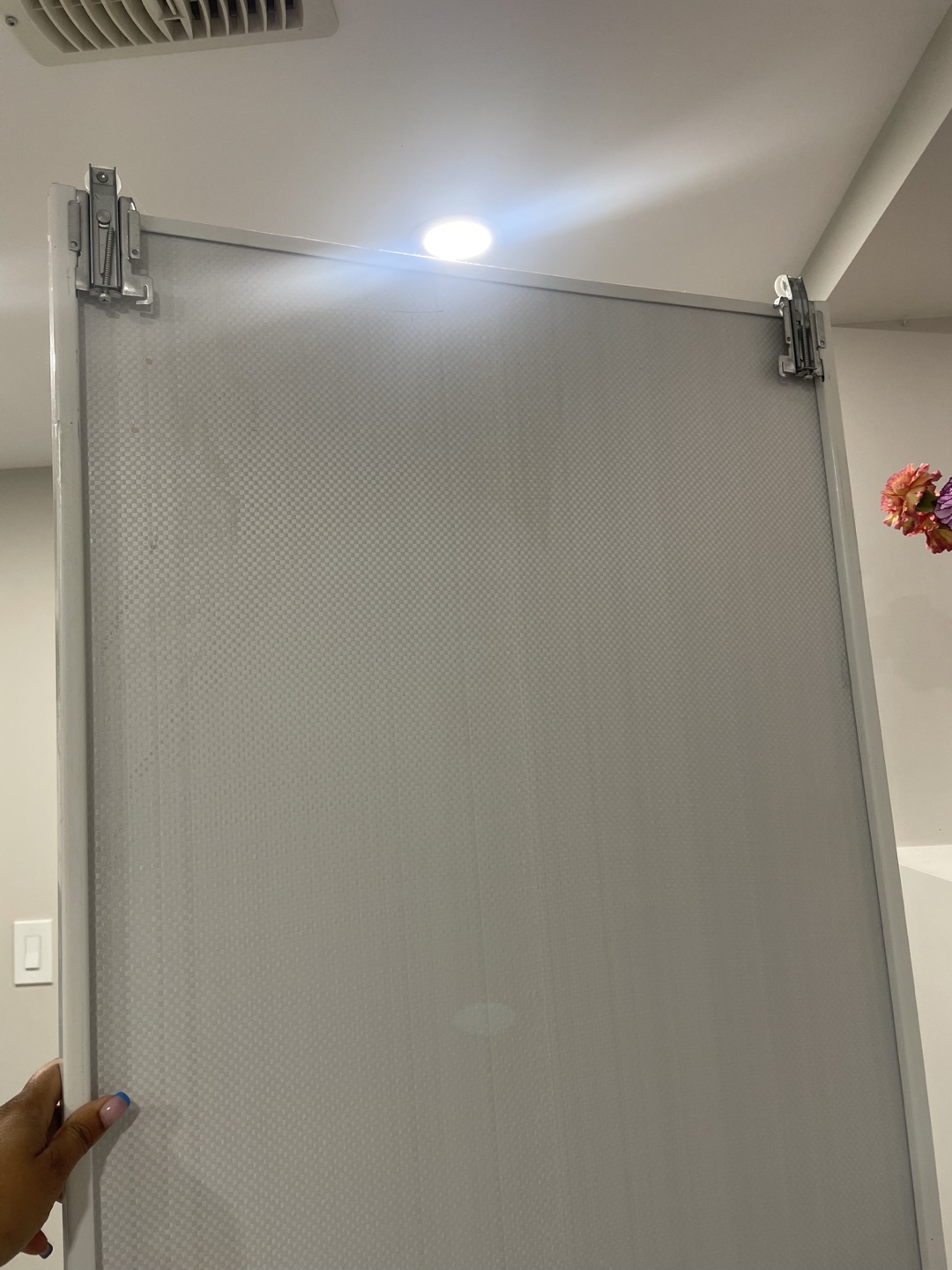 Full Length White Framed Mirror - photo 5