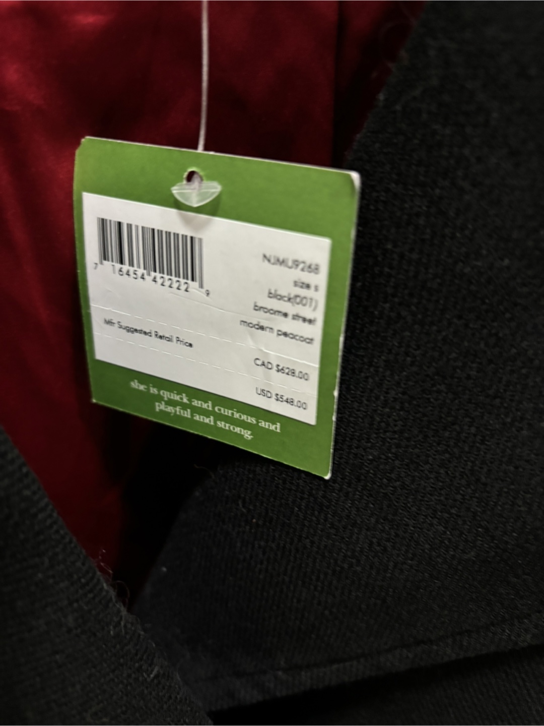 New Kate Spade Jacket Size Small - photo 3