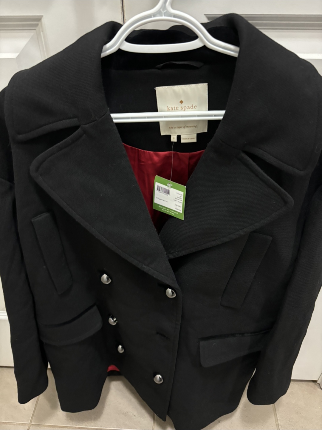 New Kate Spade Jacket Size Small