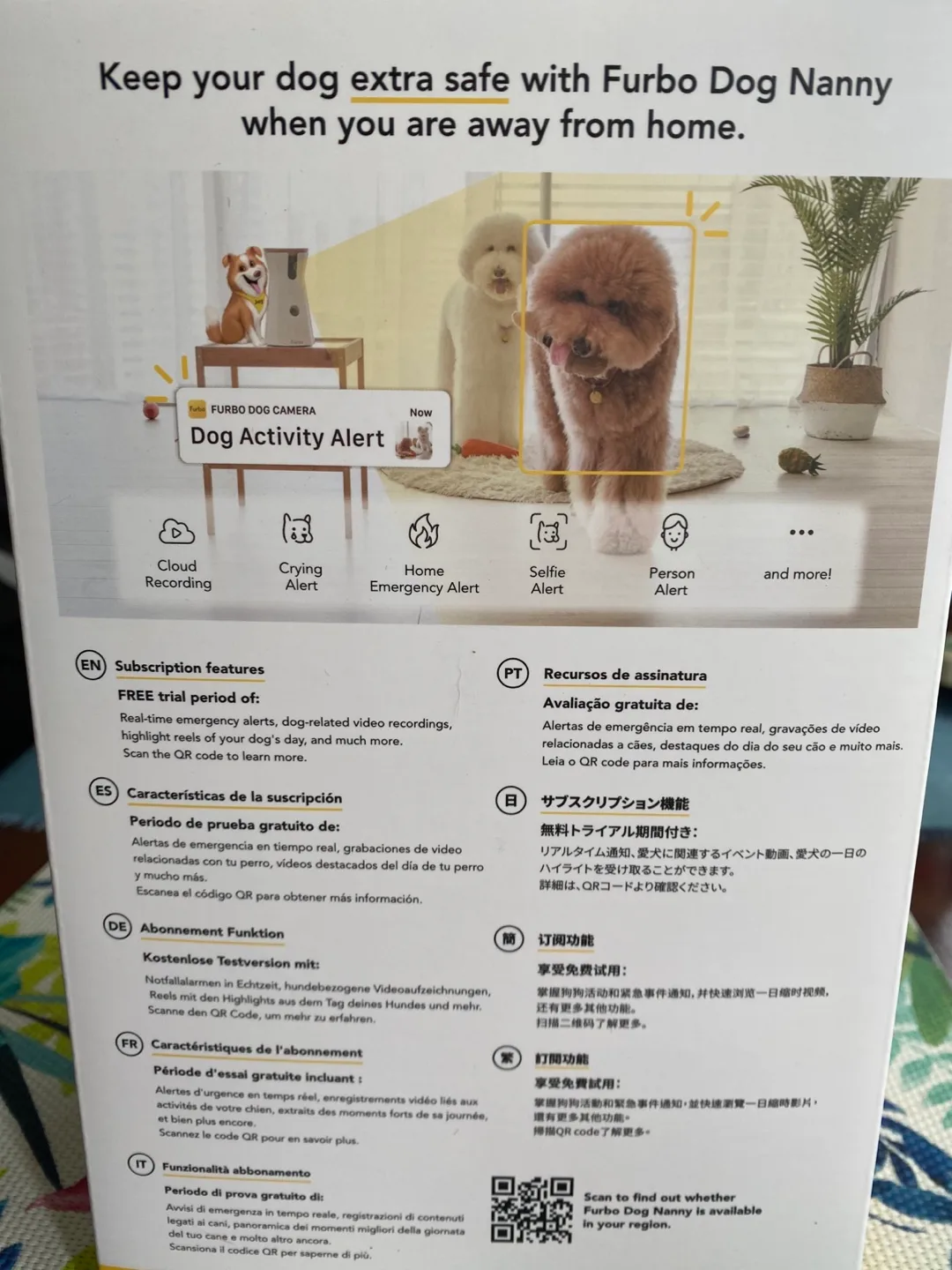 Furbo Dog Camera - Barking Alert & 360° View image indicator(5)