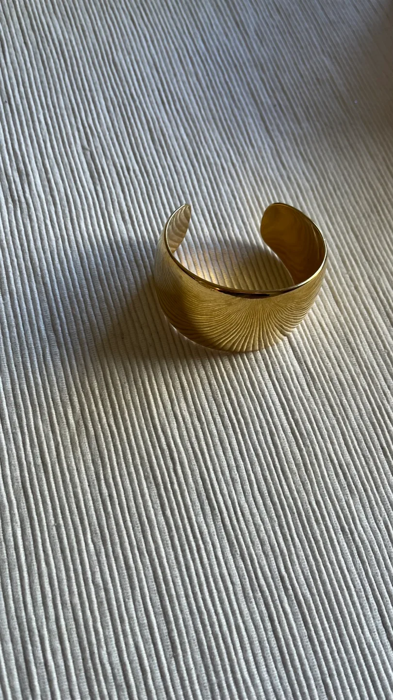 Gold Cuff Bracelet thumbnail