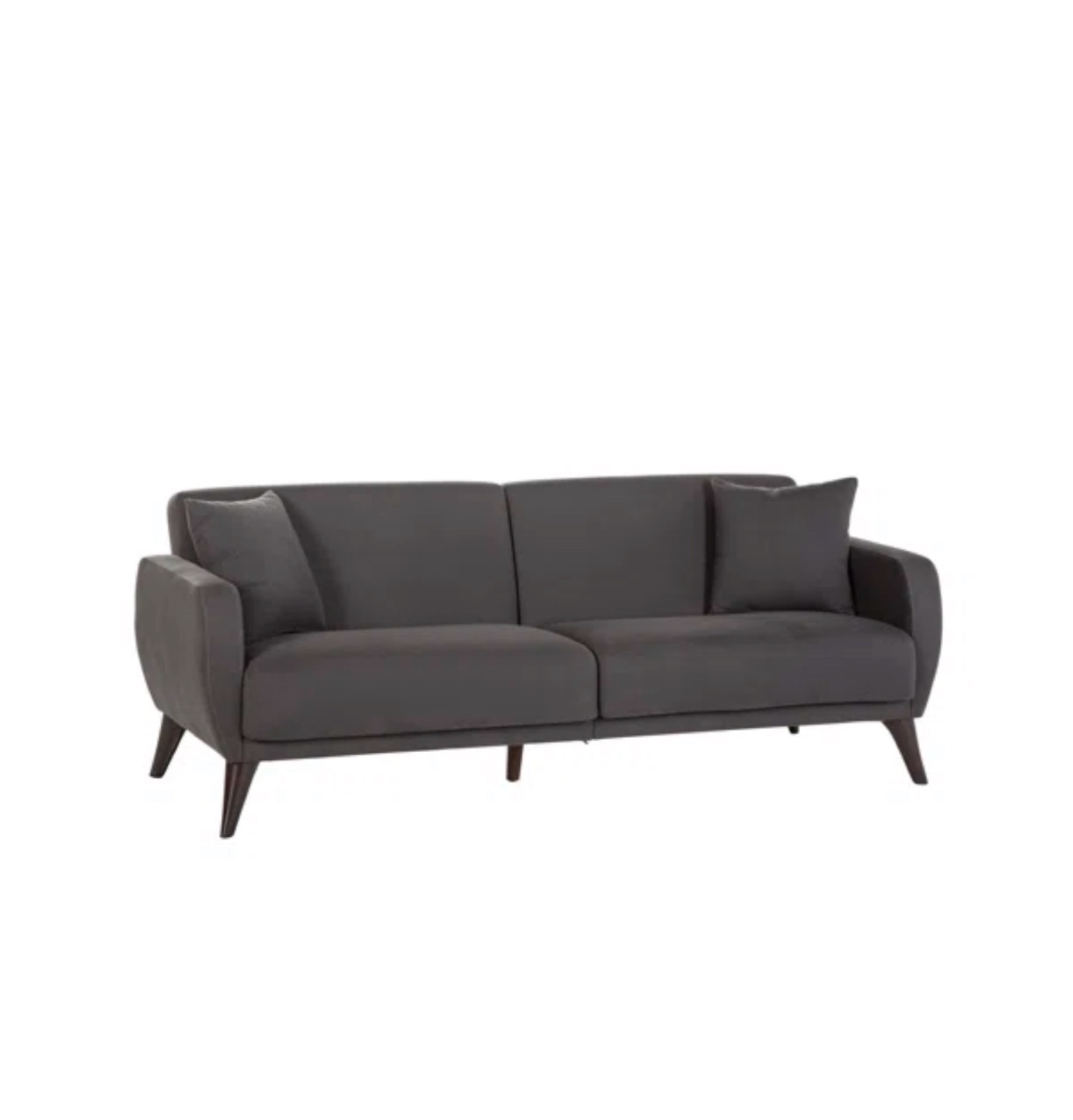 Grey Sofa Bed with Storage - photo 2