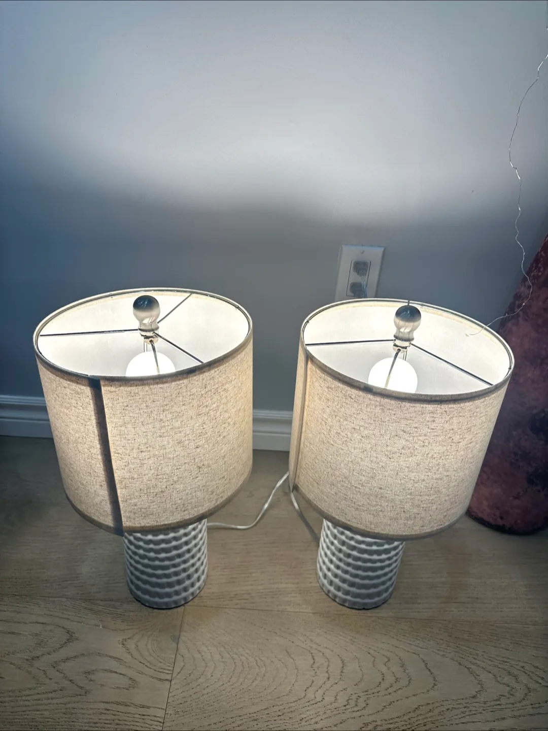 Modern Ceramic Table Lamps - Set of Two image indicator(5)