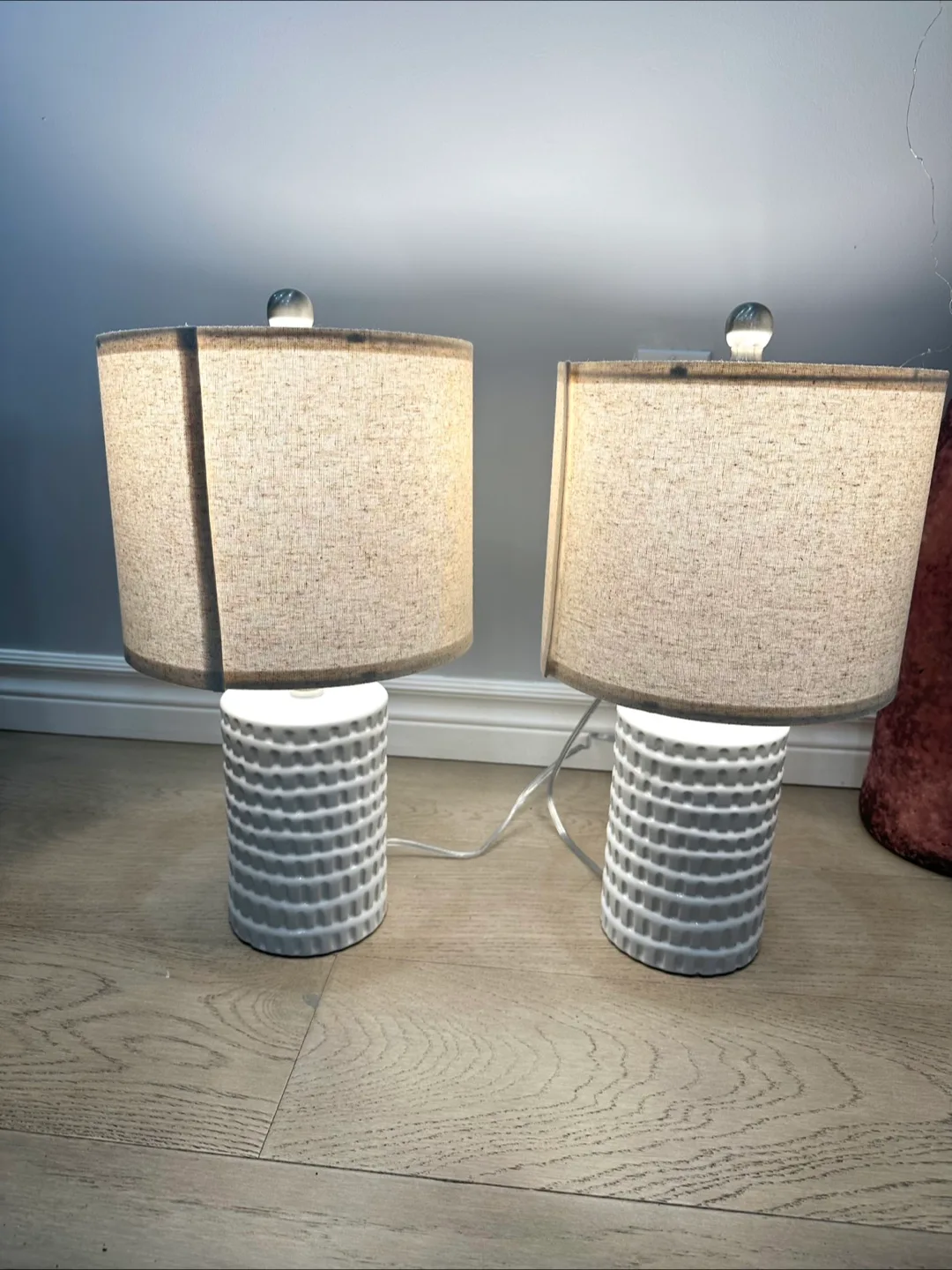 Modern Ceramic Table Lamps - Set of Two image indicator(2)