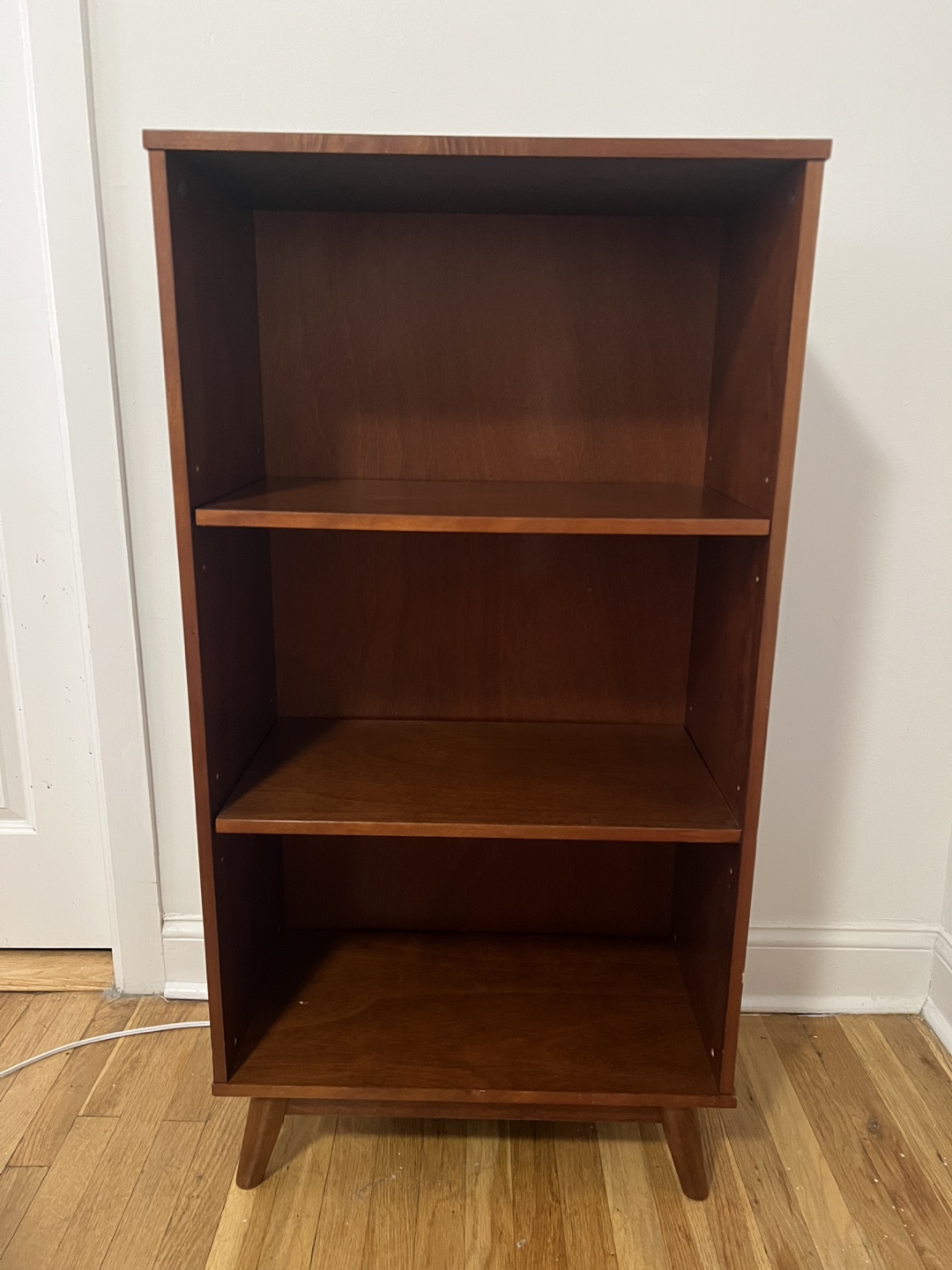 Brown Bookshelf with 3 Shelves