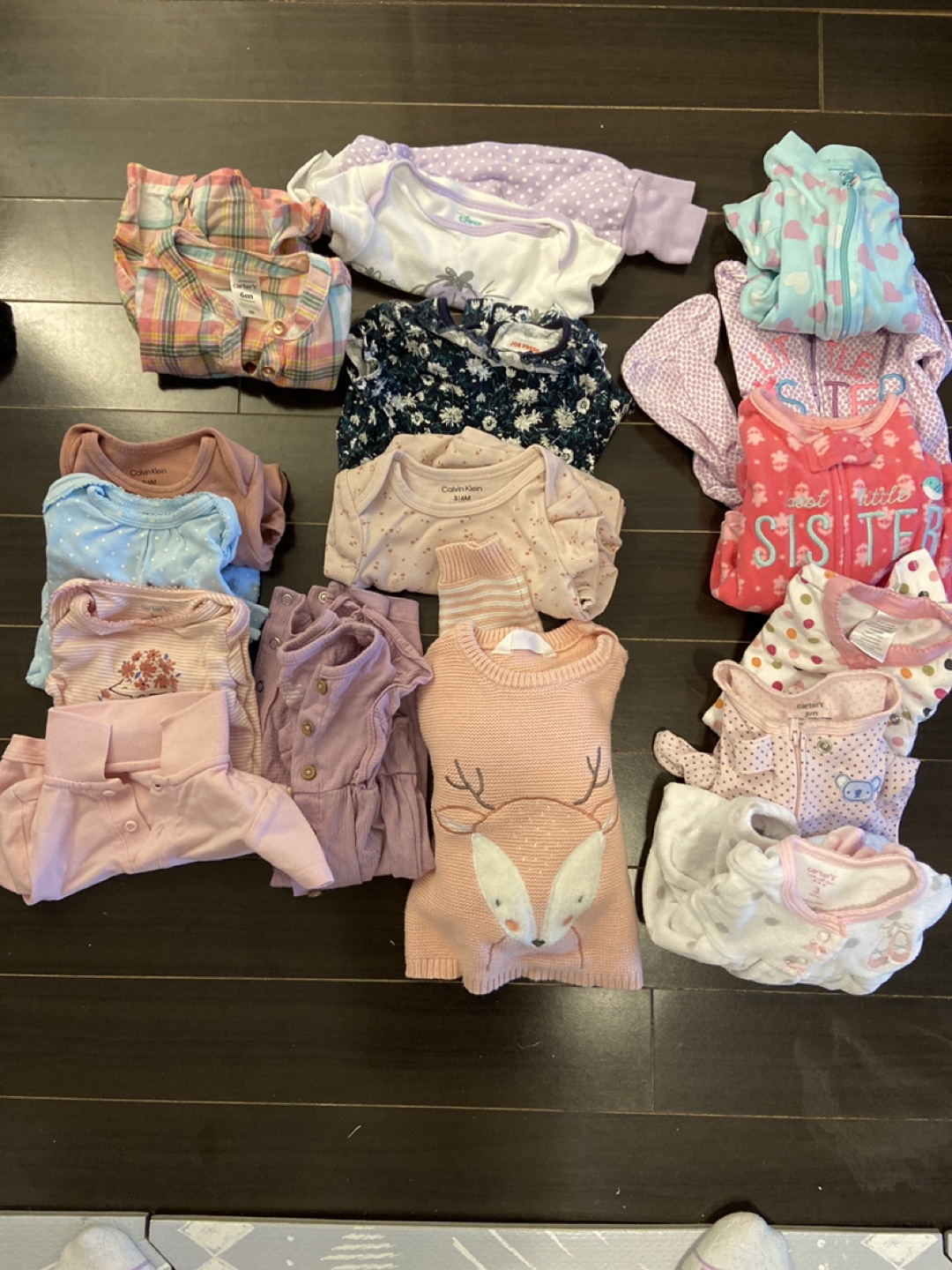 Mixed Baby Clothes Bundle (0-6M)
