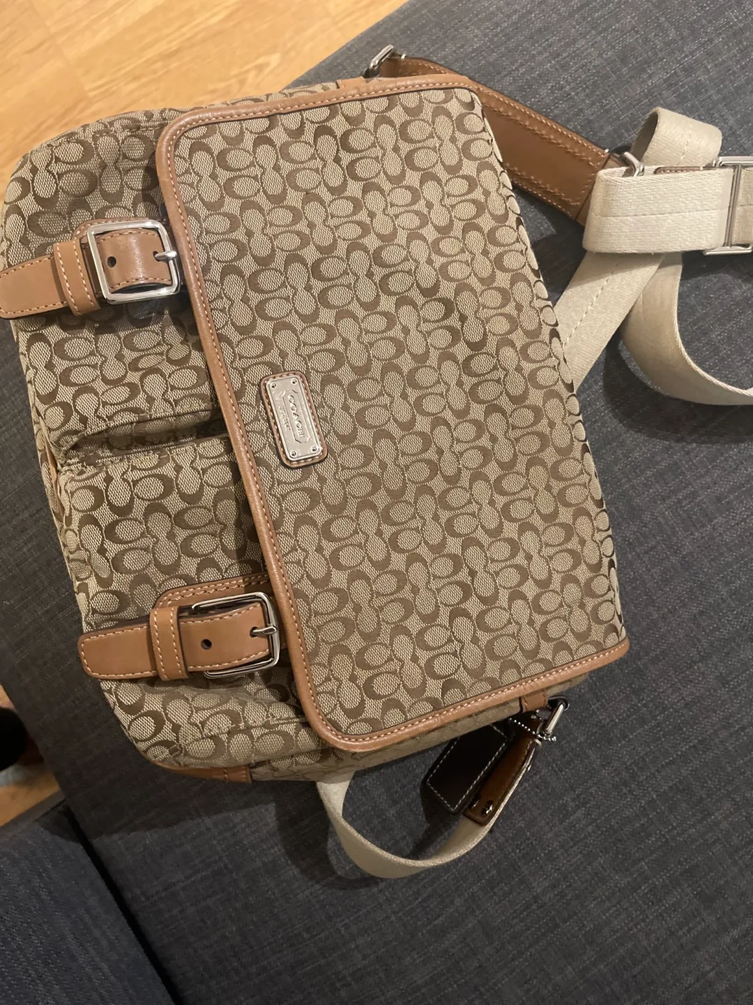 Coach Signature Messenger Bag & Rain Boots image indicator(3)