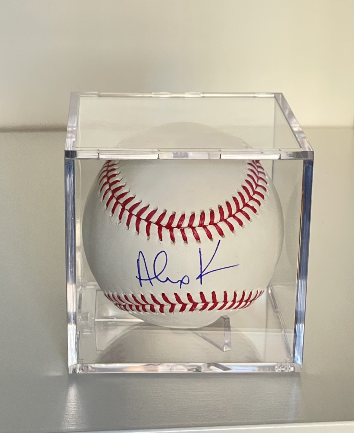 Signed MLB Baseball