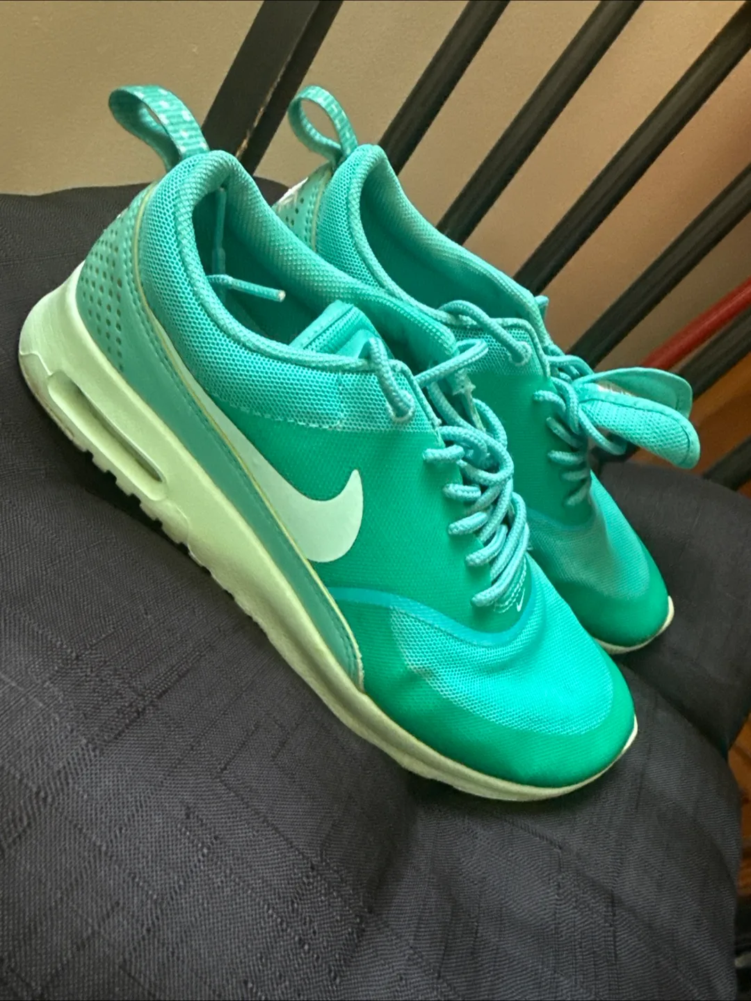 No reasonable offer refused Nike Air Max Thea Turquoise Sneakers image indicator(2)