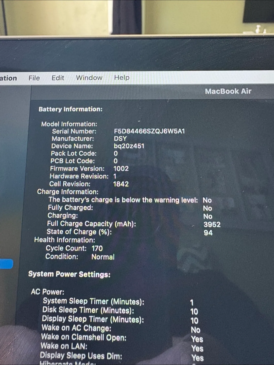 MacBook Air, 13-inch, 2018 image indicator(4)