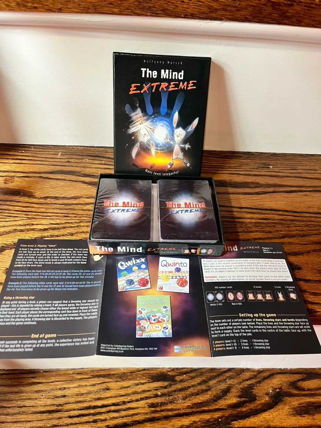 The Mind Extreme - Wolfgang Warsch Card Game thumbnail